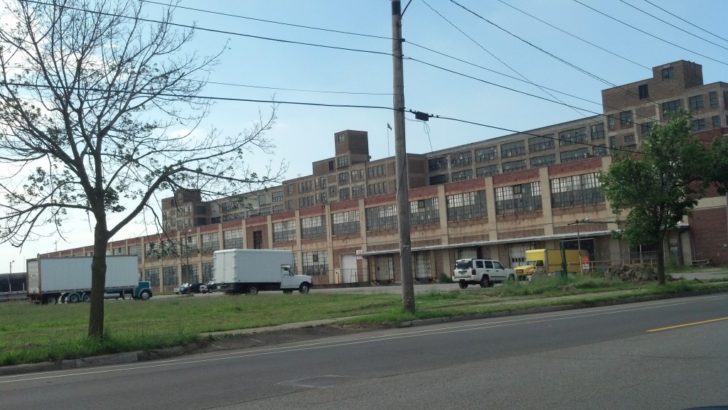 The former Studebaker assembly plant stands south of downtown South Bend, Ind. (Photo by Michael E. Grass)