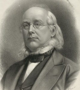Horace Greeley (Photo via Library of Congress Photographs and Prints Division >>)