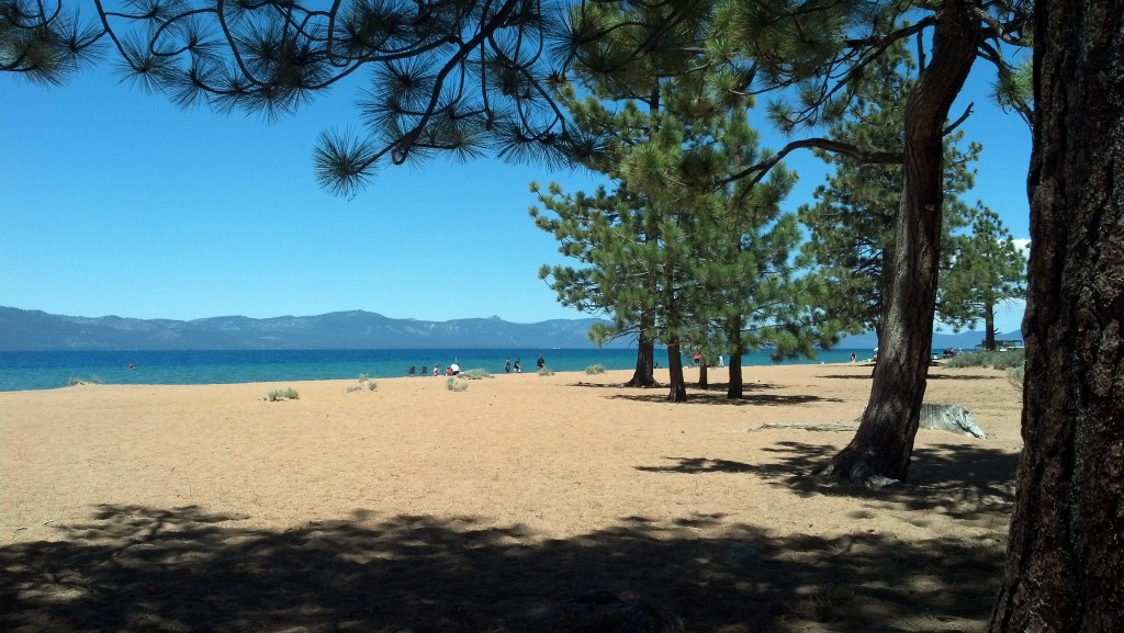 Nevada Beach, Nev., near the California border at Lake Tahoe. (Photo by Michael E. Grass)